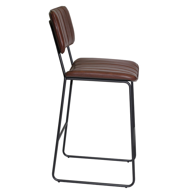Steve Silver Tribeca Brown Barstool