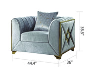 Galaxy Home Velencia Cream Chair