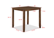 Crown Mark Ashborn 5pc Counter Height Table Set