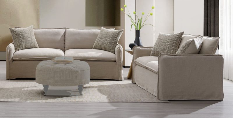 Acme Furniture Upendo Beige 2pc Living Room Set