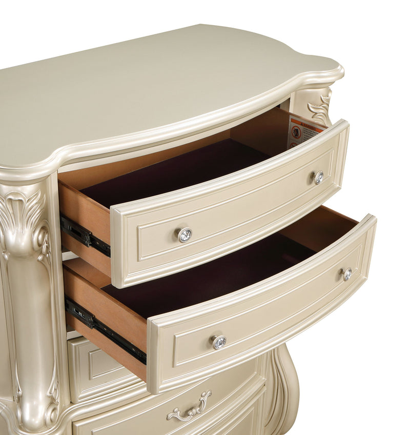 New Classic Furniture Monique Champagne Chest