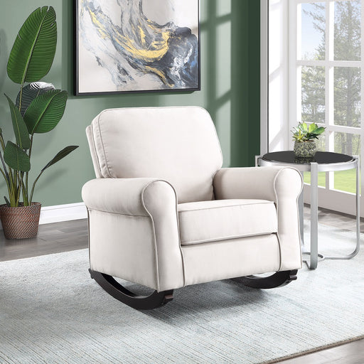 Acme Furniture Elvin Beige Rocking Chair