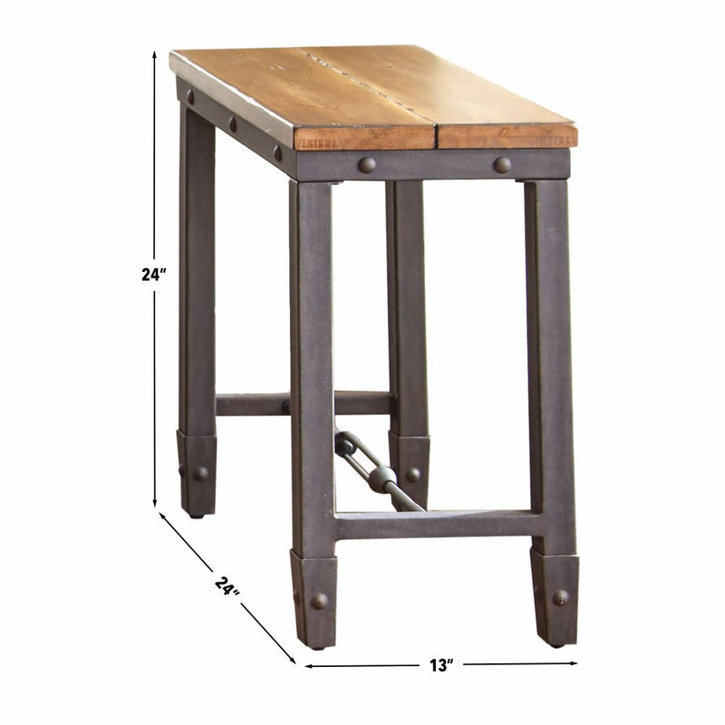 Steve Silver Ashford Honey Chairside End Table