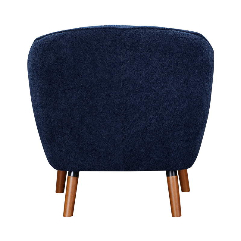 Home Elegance Cutler Blue Accent Chair