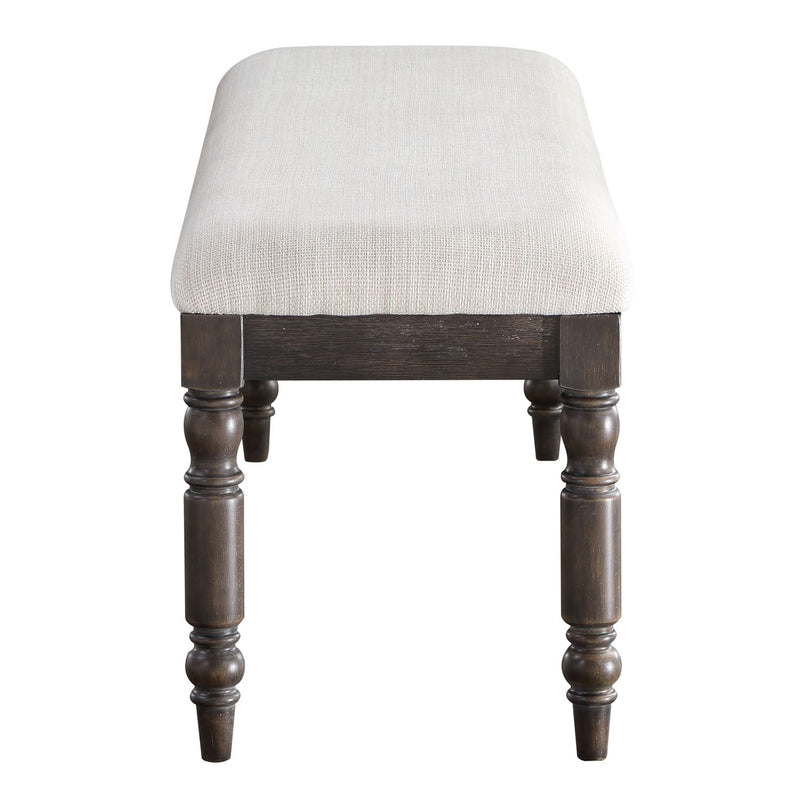 Steve Silver Hutchins Dusty Espresso Dining Bench