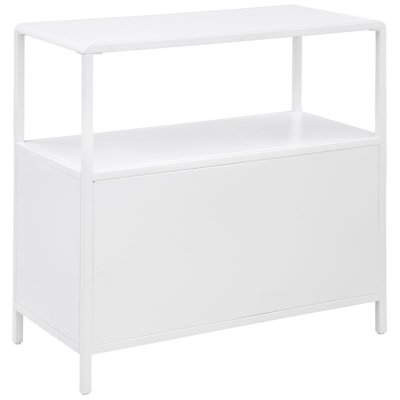 Coaster Furniture Amherst White 2 Door Accent Cabinet