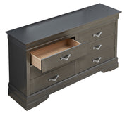 Glory Furniture Lorana Silver Champagne Dresser