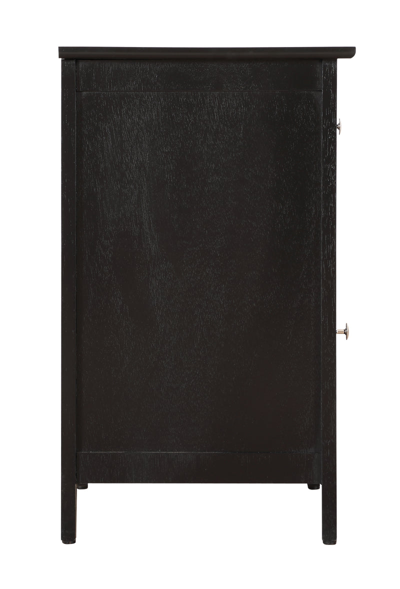 Glory Furniture Izzy Gray 1 Drawer 1 Door Nightstand