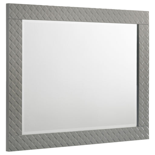 Coaster Furniture Ives Grey High Gloss Mirror