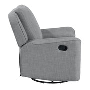 Acme Furniture Destiny Gray Swivel Glider Recliner