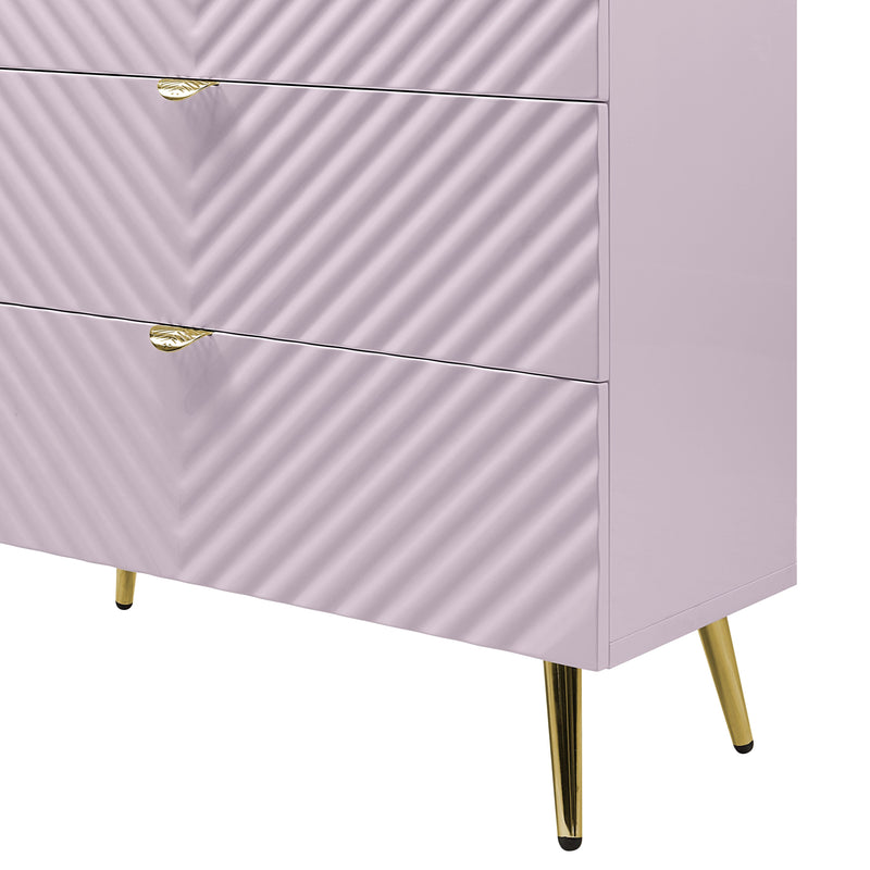 Acme Furniture Gaines White High Gloss Chest