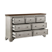 Home Elegance Marquette Brown Gray Dresser
