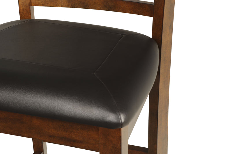 2 New Classic Furniture Gia Brown Counter Height Chairs