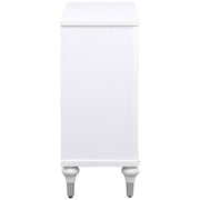 Coaster Furniture Cardella Distressed White Accent Cabinet