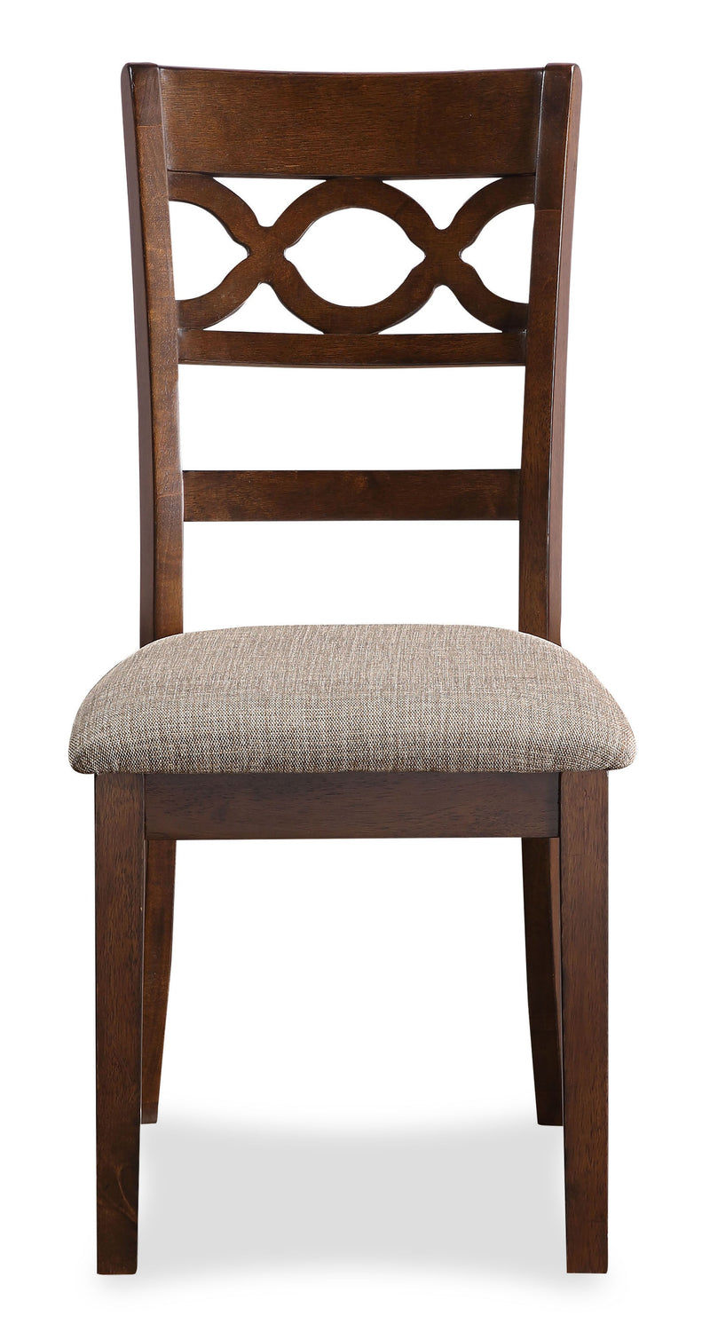 New Classic Furniture Cori Cherry 5pc Round Dining Set