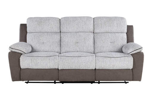 Global Furniture U5050 Grey Reclining Sofa