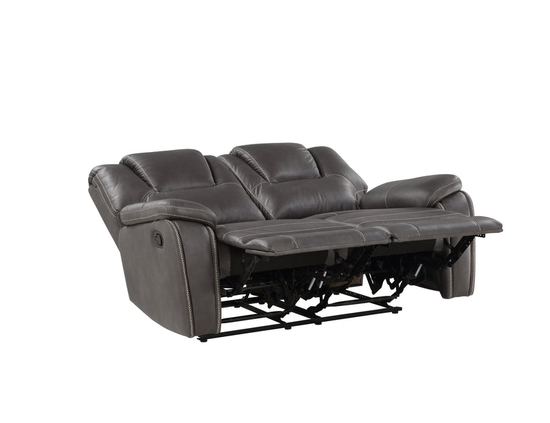 Steve Silver Katrine Charcoal Manual Loveseat