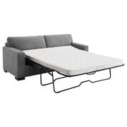 Coaster Furniture Simpson Grey Sofa Sleeper with Queen Mattress