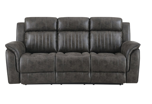 Global Furniture U8517 Grey Reclining Sofa