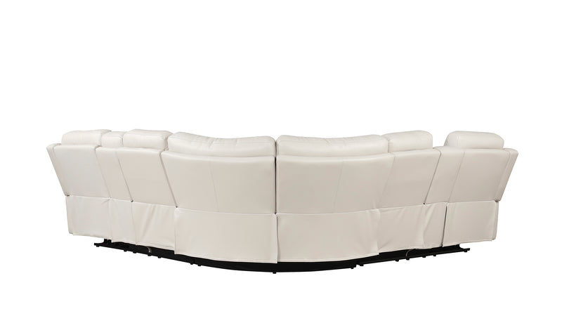 Galaxy Home Lacrosse Black Reclining Sectional
