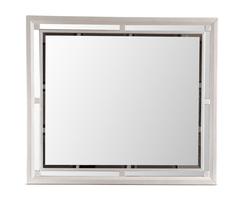 Glory Furniture Alana Silver Champagne Mirror