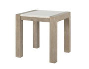 Global Furniture T1321 Natural White End Table
