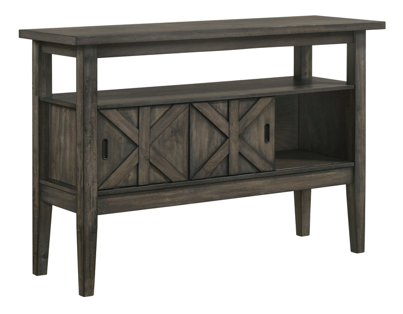 New Classic Furniture Gulliver Rustic Brown Server