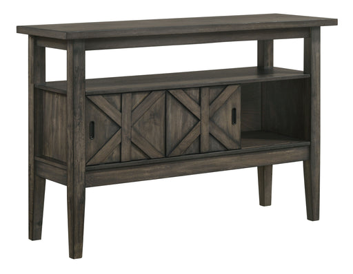 New Classic Furniture Gulliver Rustic Brown Server