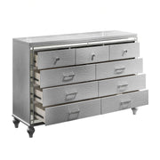 New Classic Furniture Valentino Silver Wood Dresser