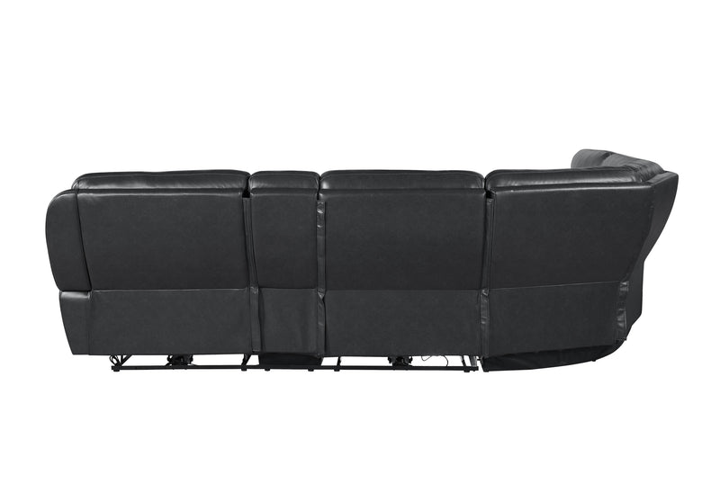 Global Furniture U8522 White Sectional