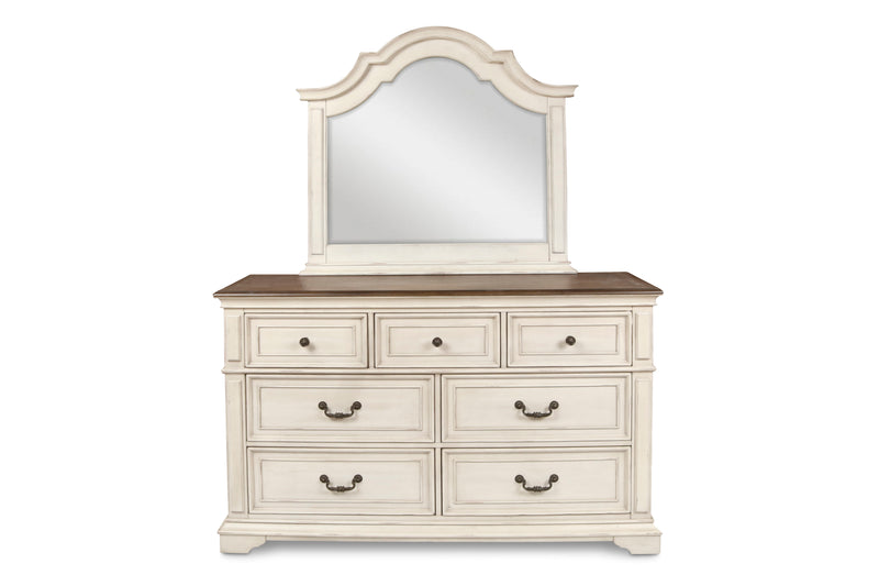 New Classic Furniture Anastasia Antique White Mirror