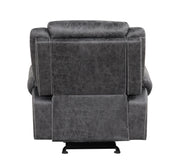 Acme Furniture Zubaida Dark Gray Power Motion Glider Recliner