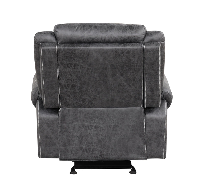 Acme Furniture Zubaida Dark Gray Power Motion Glider Recliner
