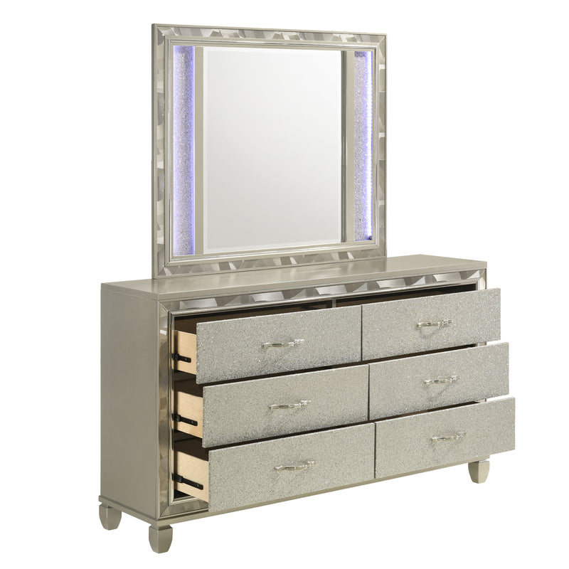 New Classic Furniture Radiance Silver Mirror