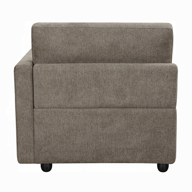 Acme Furniture Rylie Brown Modular RAF Armrest Chair
