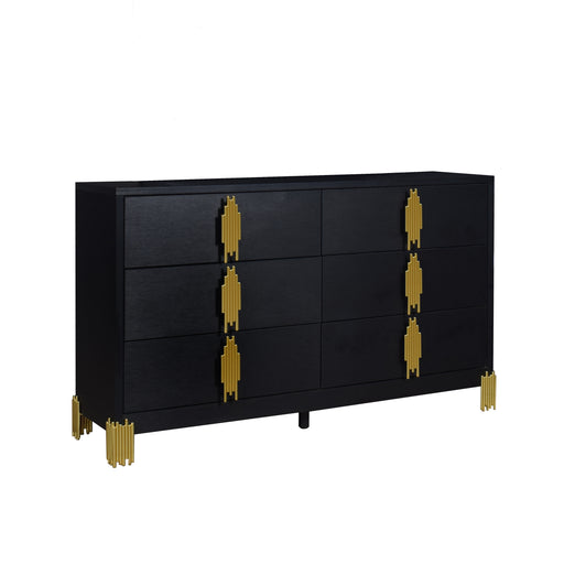 New Classic Furniture Empire Black Dresser