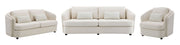 Acme Furniture Mariko Beige Loveseat with 2 Pillows