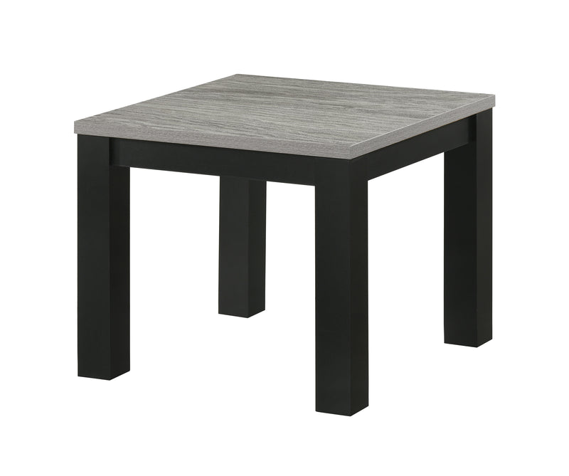 Crown Mark Theo Grey 3pc Occasional Table Set