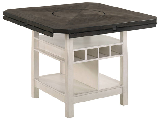 Crown Mark Conner Chalk Grey Counter Height Table