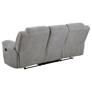 Coaster Furniture Gilson Grey Reclining 3pc Living Room Set
