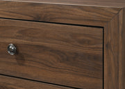 Crown Mark Millie Brown Cherry Night Stand