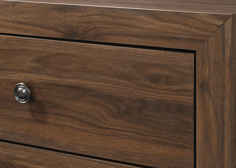 Crown Mark Millie Brown Cherry Night Stand