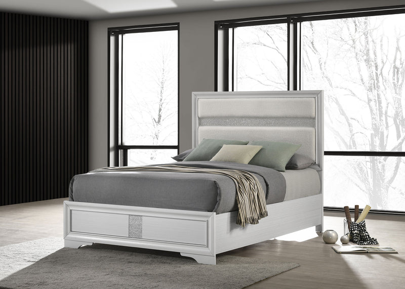 Coaster Furniture Miranda White Full Panel Bed