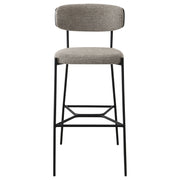 2 Coaster Furniture Elison Grey Pub Height Bar Stools