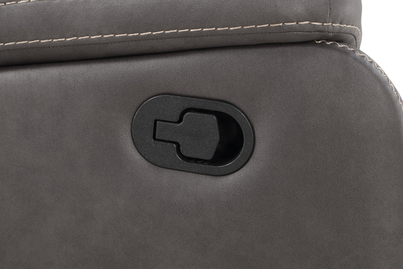 Steve Silver Katrine Charcoal Manual Sofa