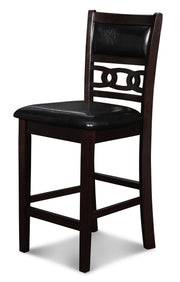 New Classic Furniture Gia Brown Round 5pc Counter Height Set