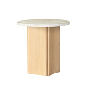 Acme Furniture Qwin Natrual Oak End Table