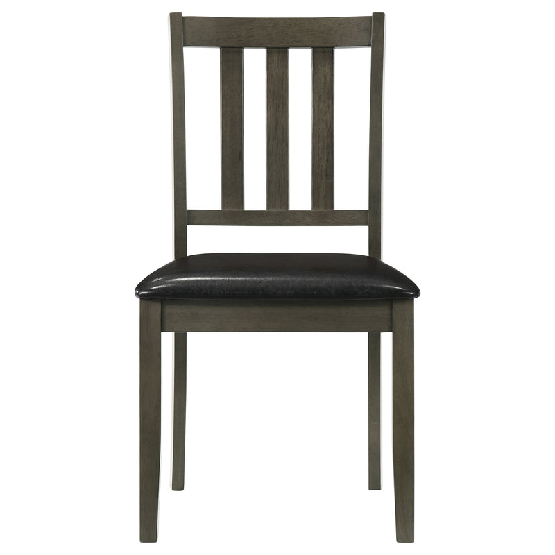 Coaster Furniture Parkwood Honey Brown 5pc Square Dining Room Set