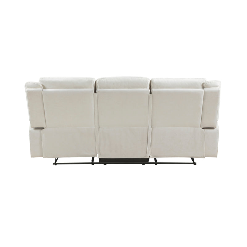 Home Elegance Dean Dove Double Reclining Sofa