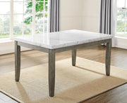 Steve Silver Emily White Dining Table